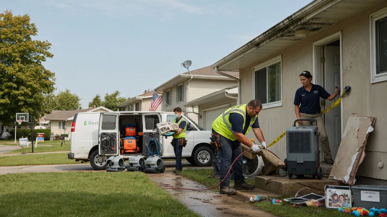 Water Damage Restoration in Lisle, IL near me